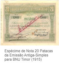 Nota de 20 Patacas