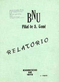 Capa do Relatório do BNU