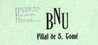 Capa do Relatório do BNU