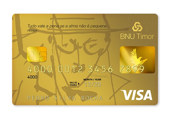 Cartão de Crédito BNU VISA GOLD