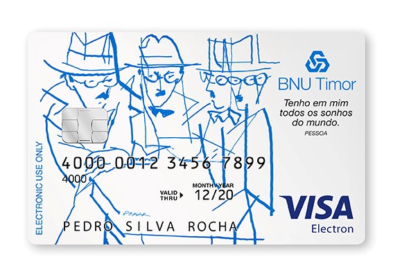 Cartão BNU VISA Débito